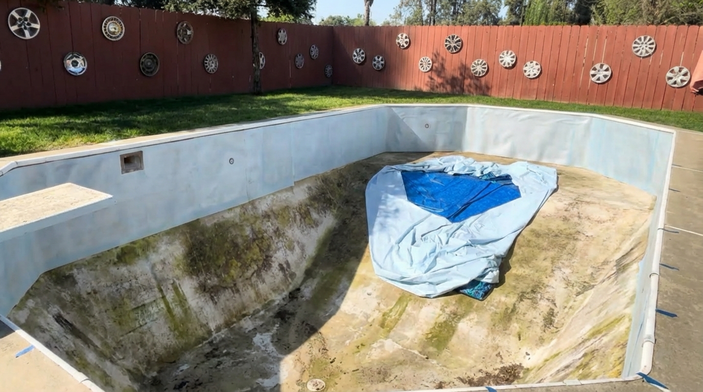 Pool Before